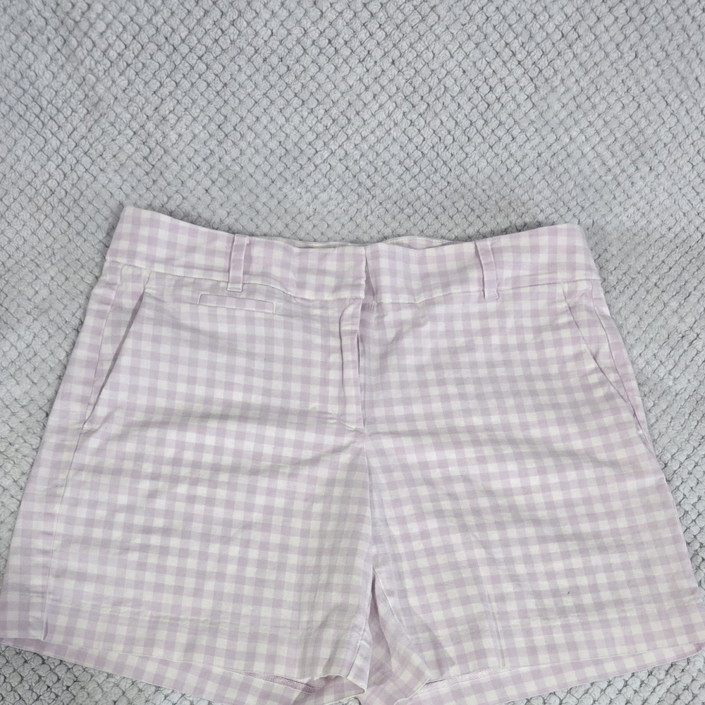 Purple Gingham Women's Shorts